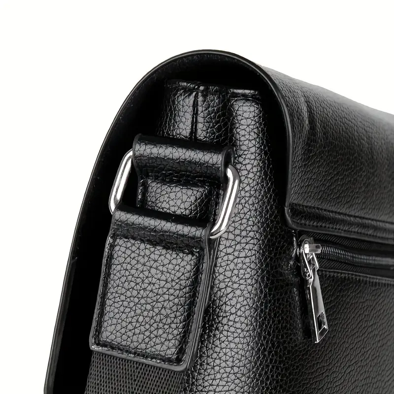 Nuevo Bolso De Mensajero A La Moda Para Hombre, Bolso De Hombro De Negocios Que Combina Con Todo, Bolso Informal Ligero Impermeable Resistente Al Desgaste 5